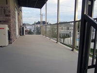 Rampe de maison ville