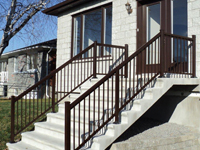 Rampe d'entrée